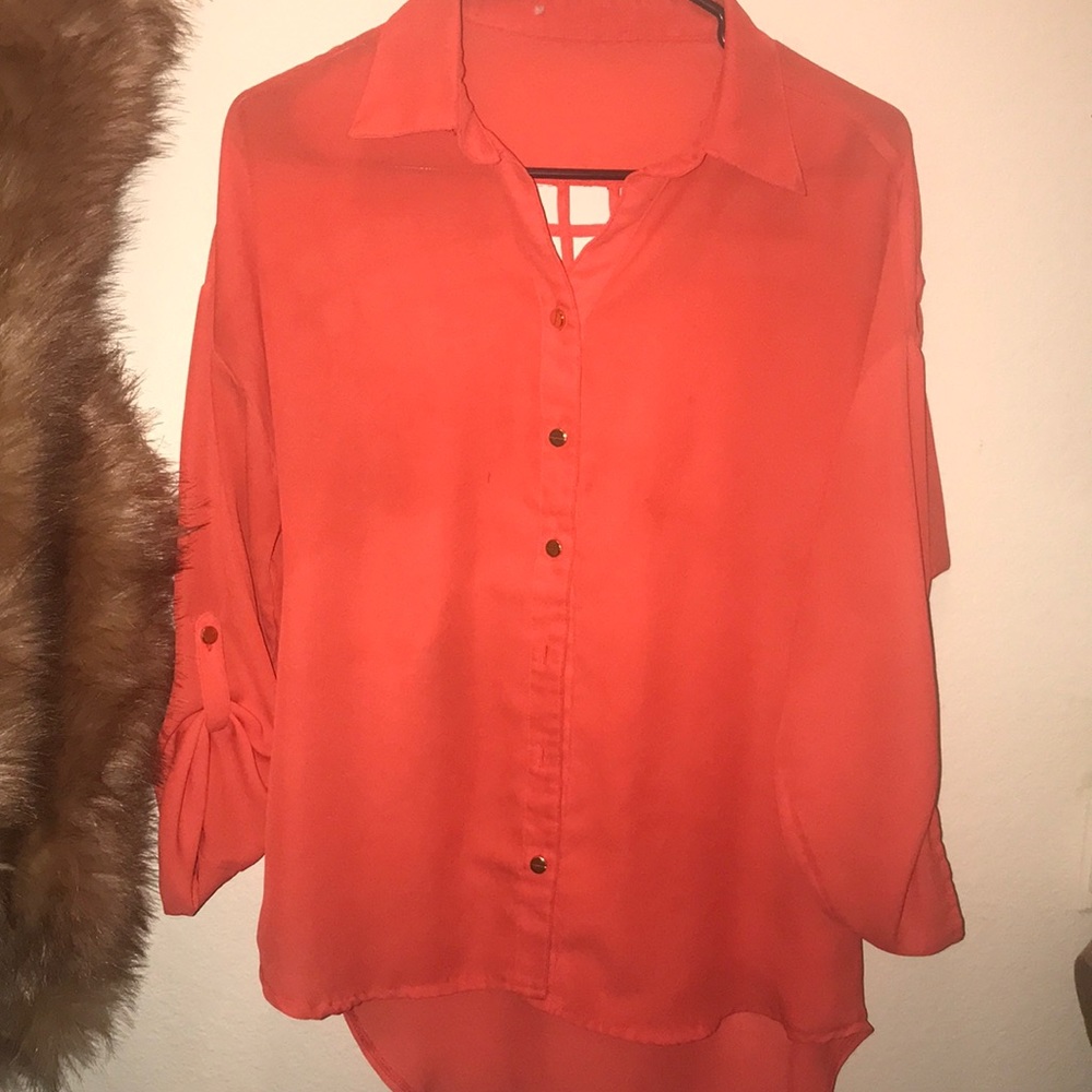 High low blouse